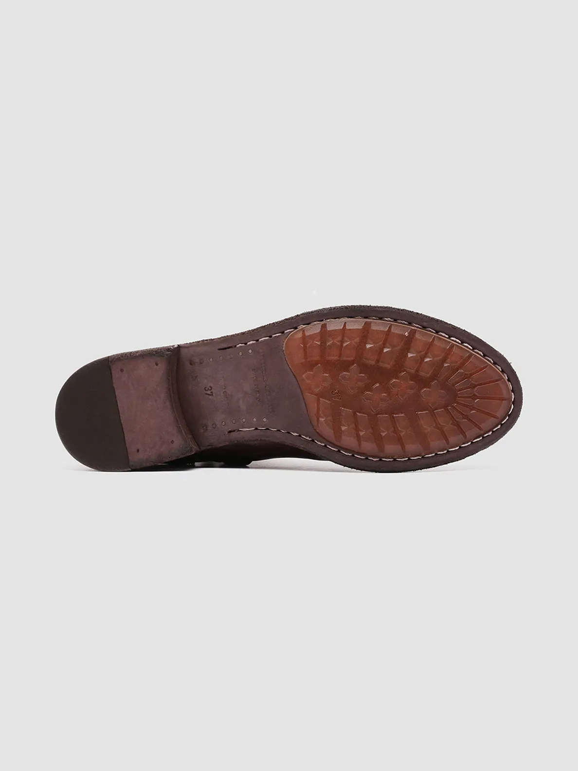 Roll Step Drill Pace LISON 036 - Burgundy Leather Booties