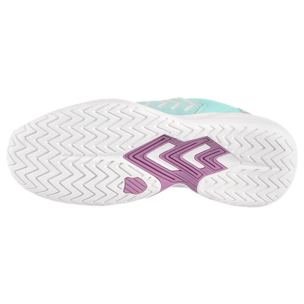 Reinforced Stitching Shock-absorbent look K-Swiss Women's Ultrashot Team - Brilliant White/Angel Blue