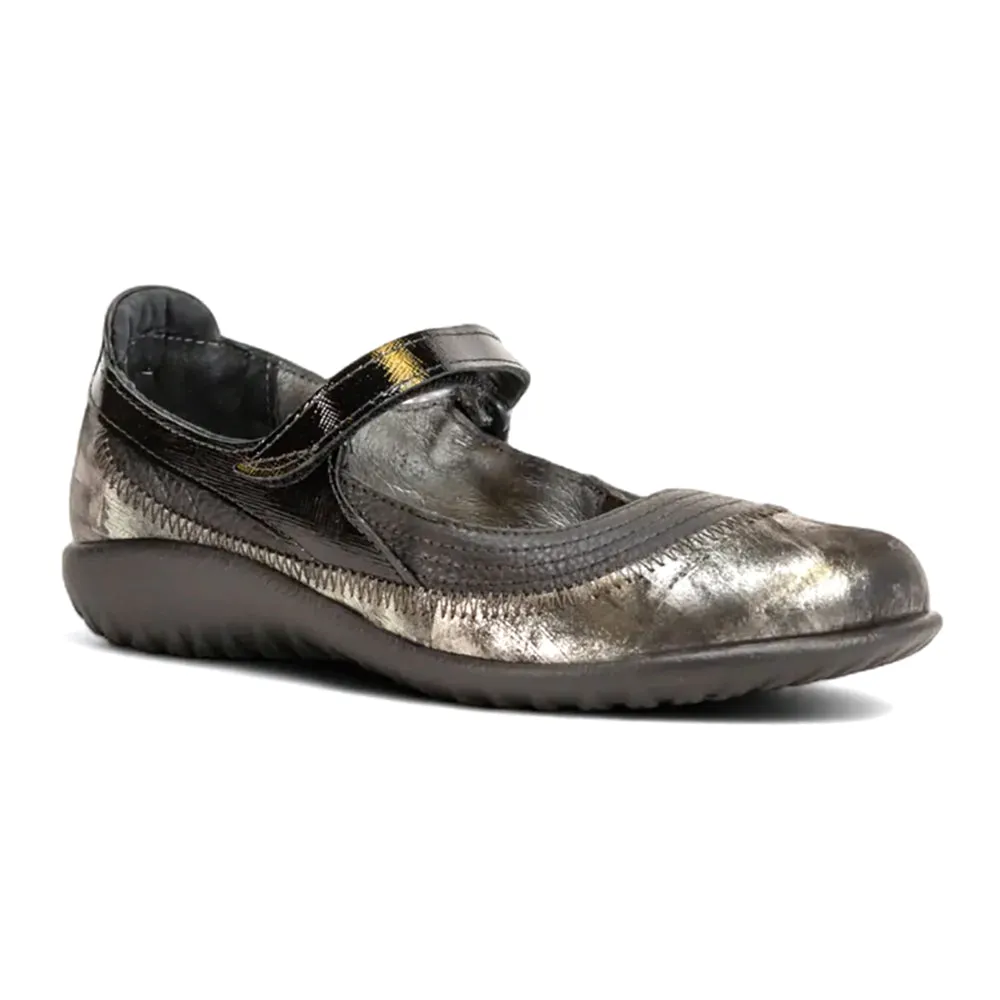 Kirei  (11042) - Soft Black Leather Fresh Fit Multi Terrain