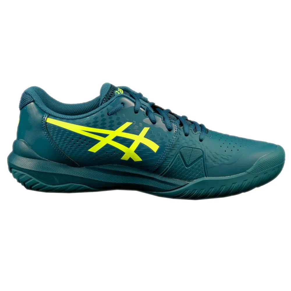 Elastic Fit Ankle padding Asics Men's Gel-Challenger 14 - Restful Teal/Safety Yellow
