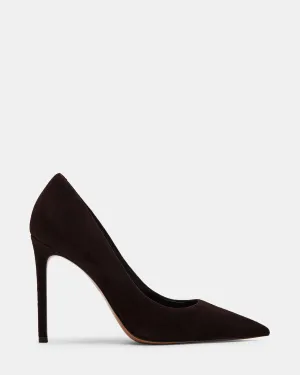 THRIVE BROWN SUEDE Fashion High Heels for Women
