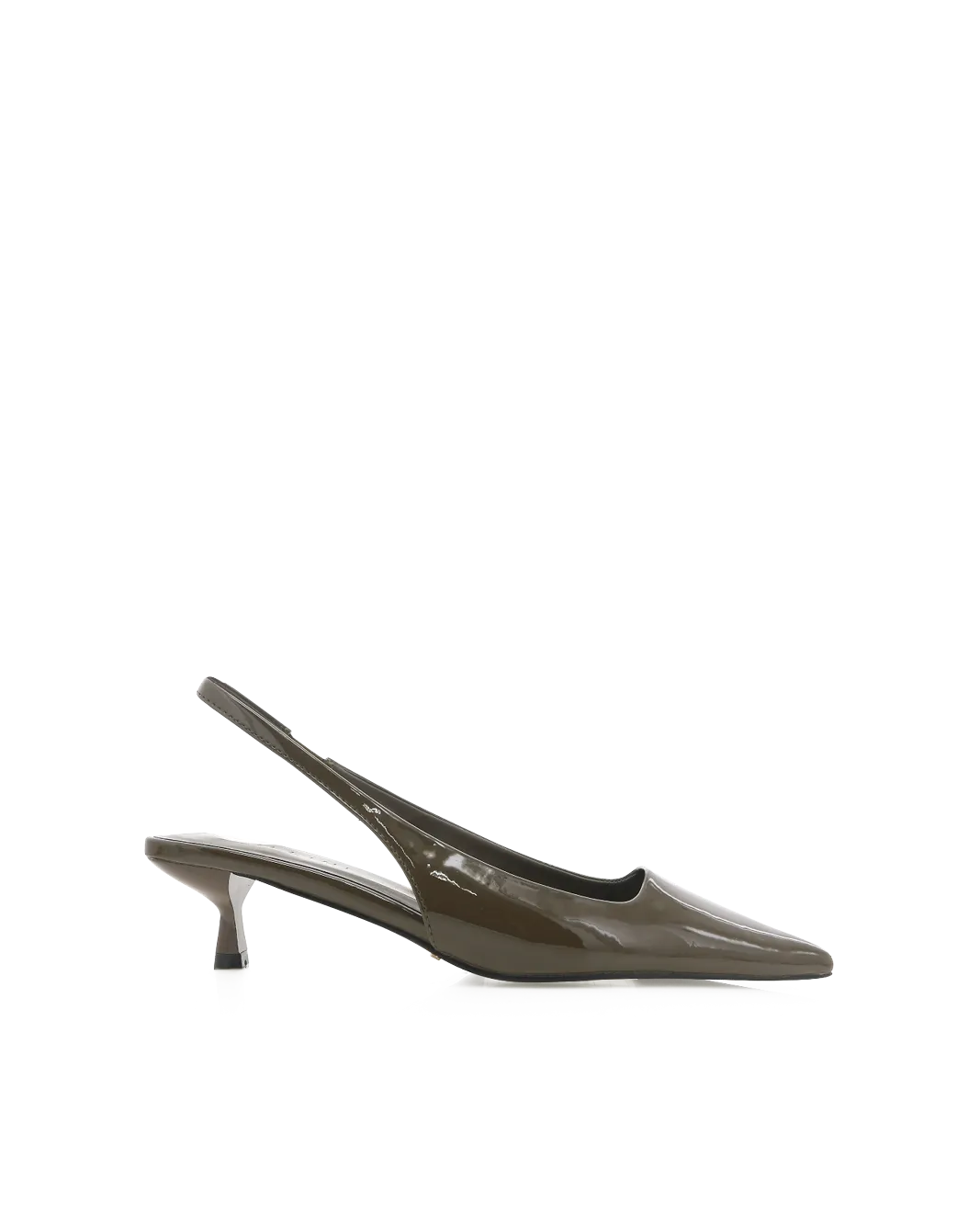 Soft Insole VILJA - OLIVE PATENT