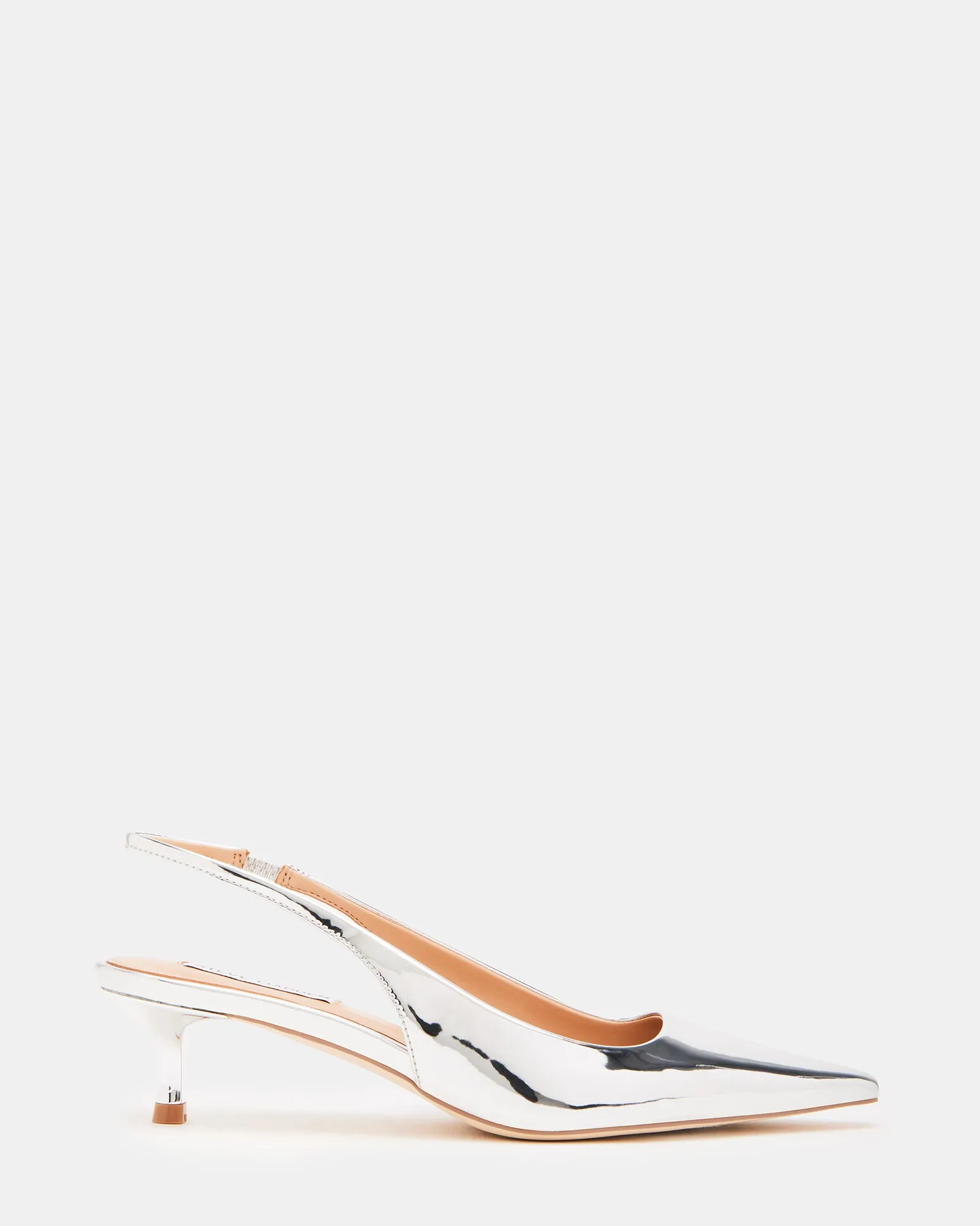 KARI SILVER Peep Toe Pumps Boho Wedding Heels