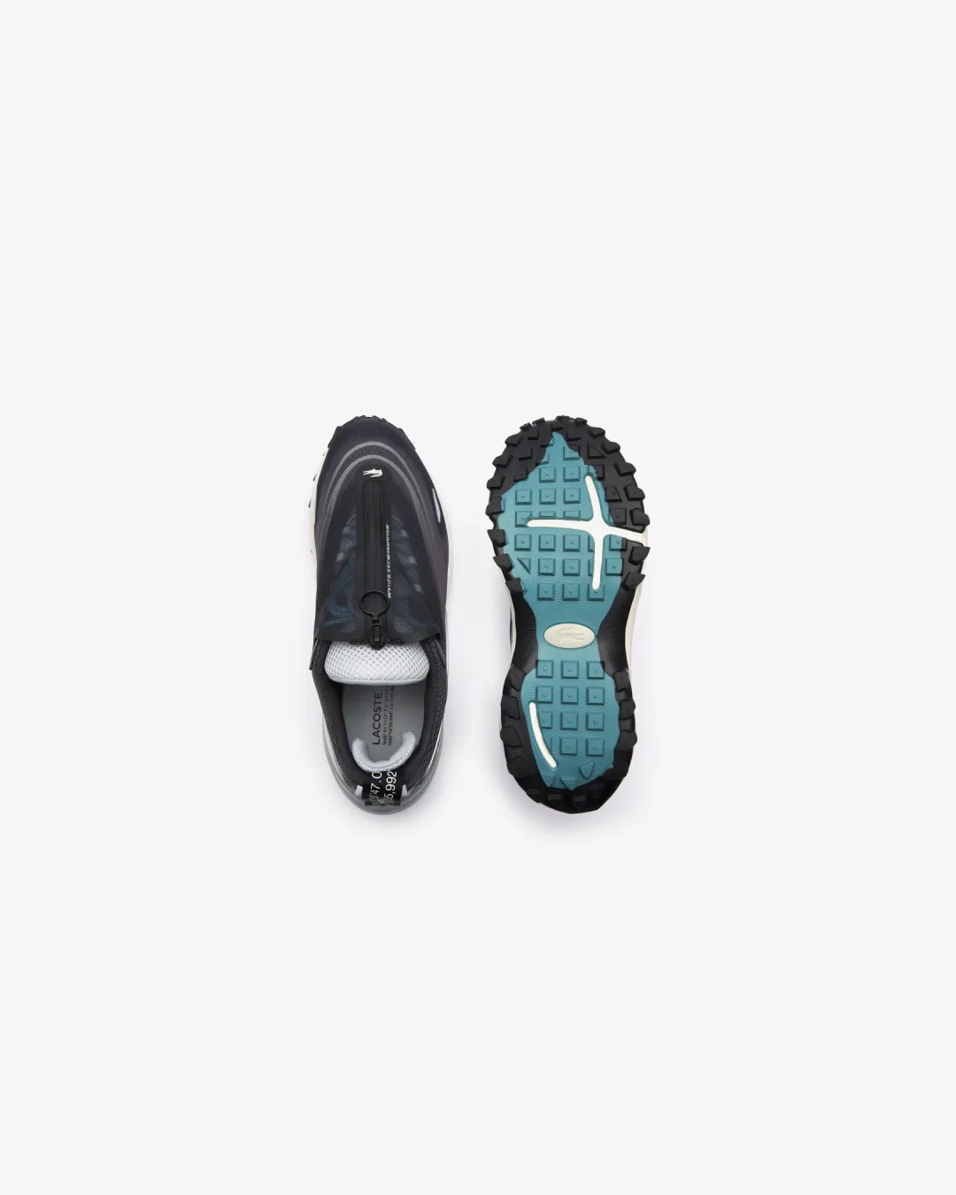 Soft Ride innovative - features Lacoste Outdoor Audyssor Trail Textile 'Black' Sneakers