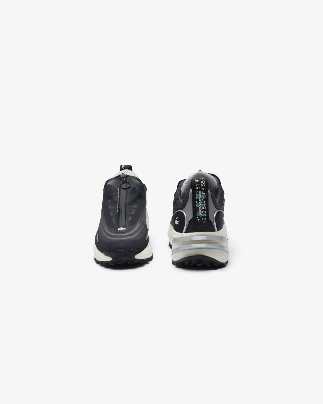 training routine shoe goal running in dry weather shoes Lacoste Outdoor Audyssor Trail Textile 'Black' Sneakers