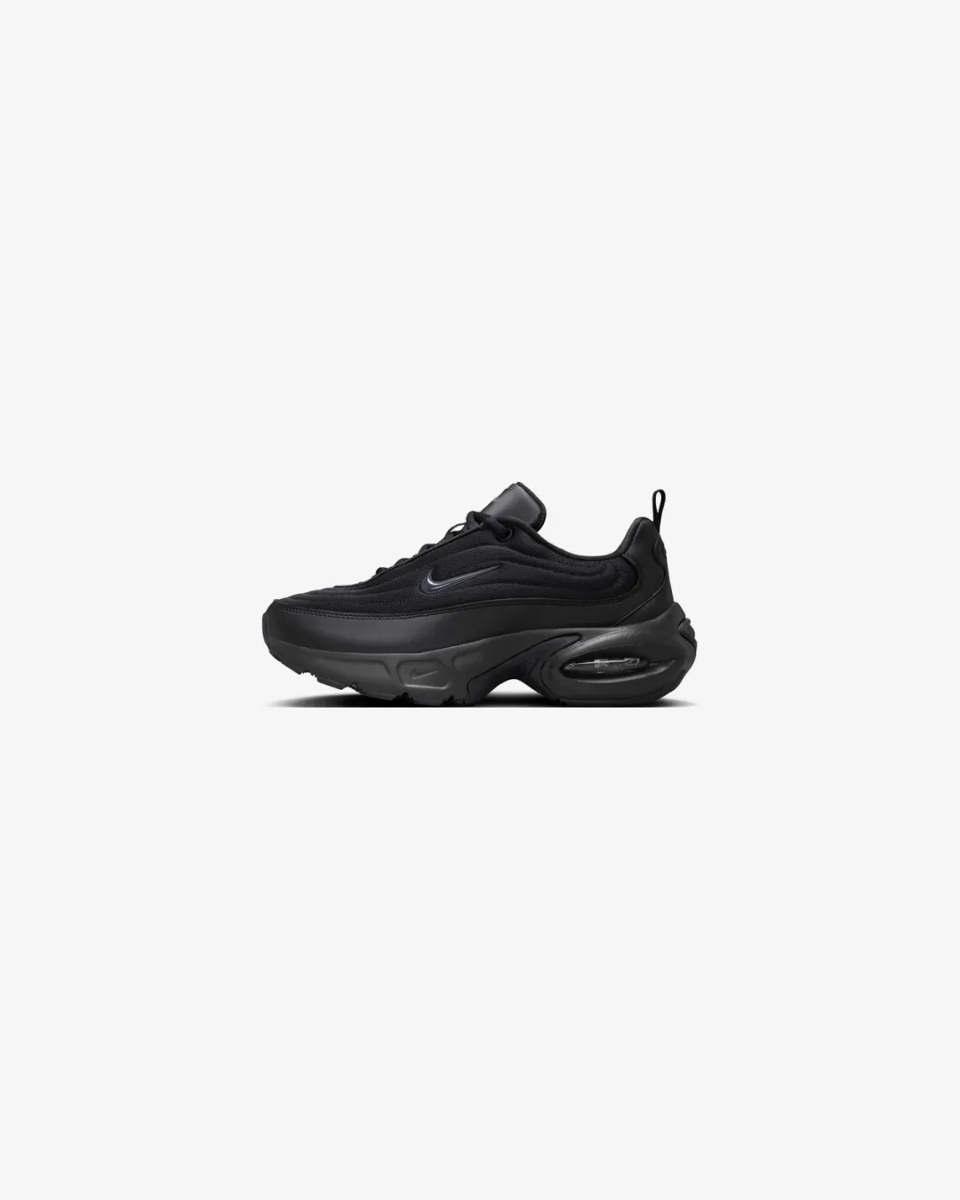 Nike Airmax Portal ??Triple Black?? Sneakers Sunny day run lace - up running option