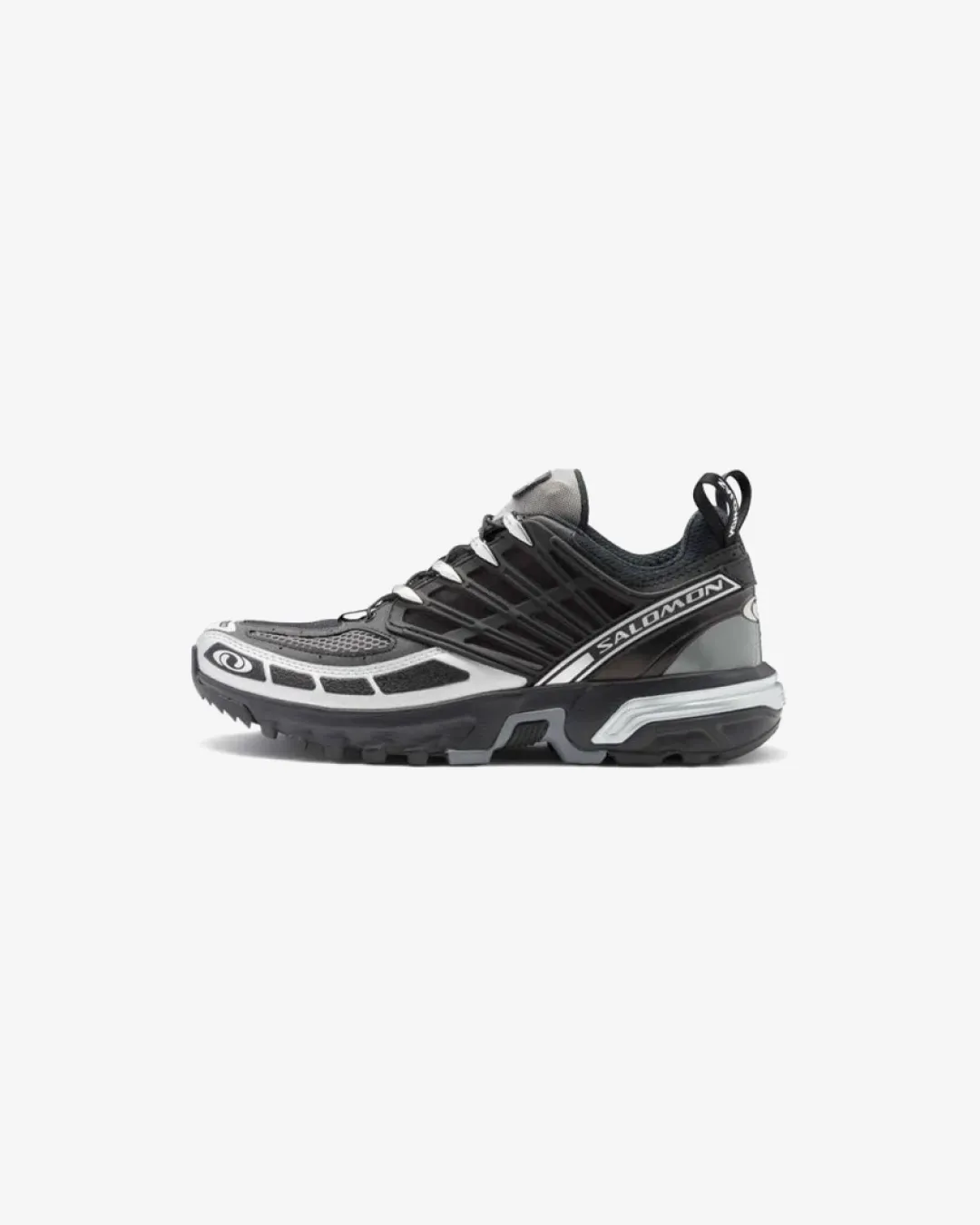 Salomon DSM ACS PRO 'Black Silver' Sneakers. running in a sports complex shoes regional - themed running shoes