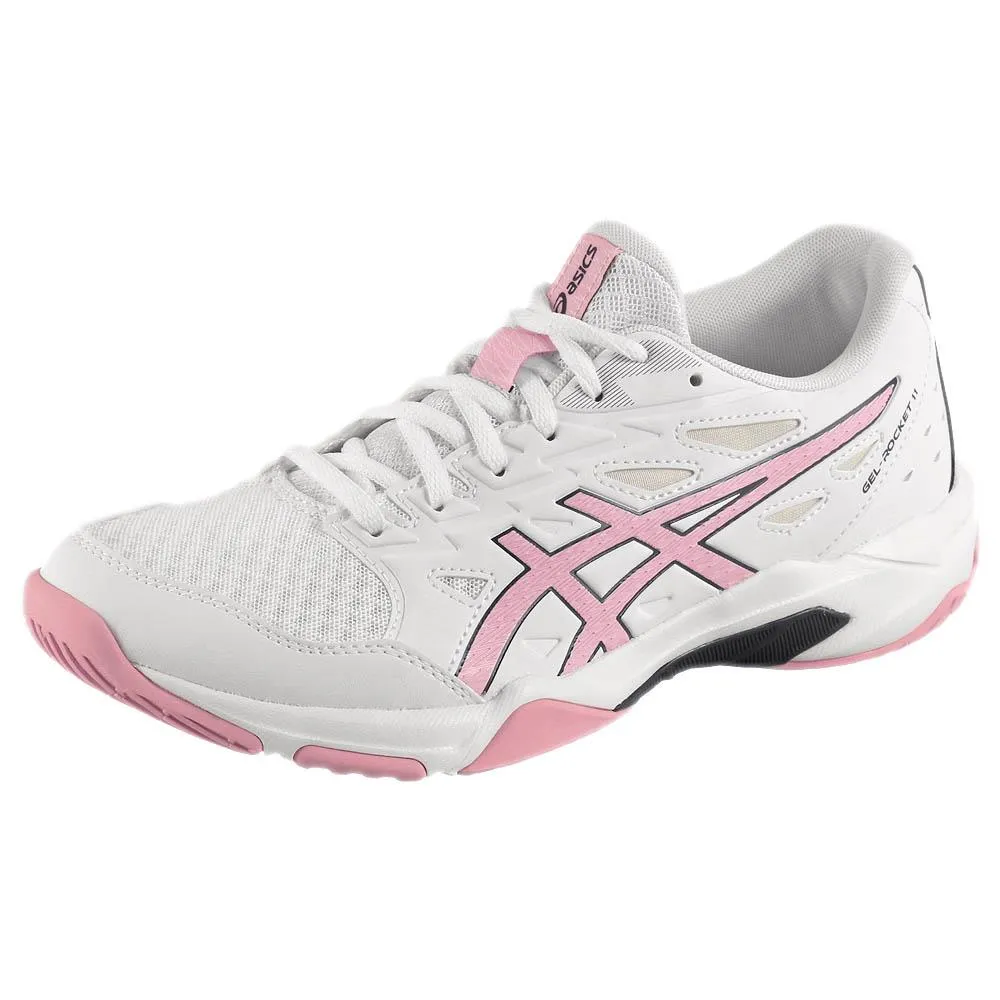 Side Guard Asics Women's Gel-Rocket 11 - White/Light Ube