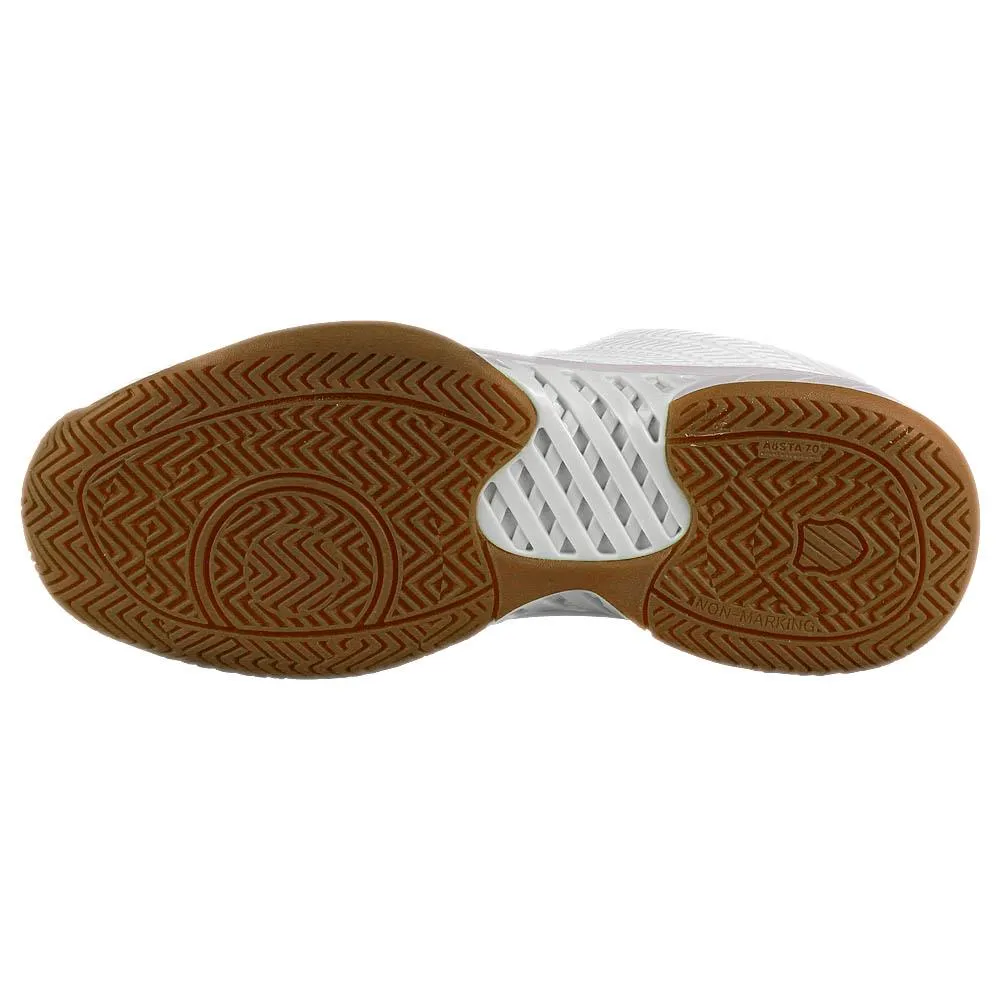 K-Swiss Women's Hypercourt Express 2 - Indoor - Bright White/Gum Trail One Boost Prime