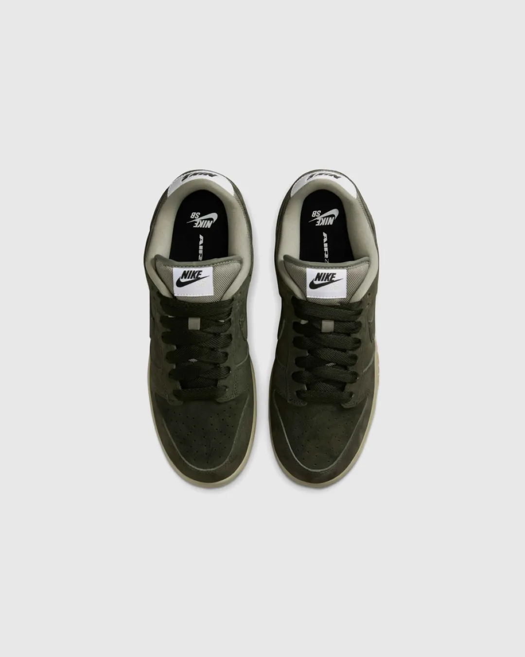 Shock - absorbing technology running in corporate runs shoes Nike SB Dunk Low Pro B "Sequoia?? Sneakers