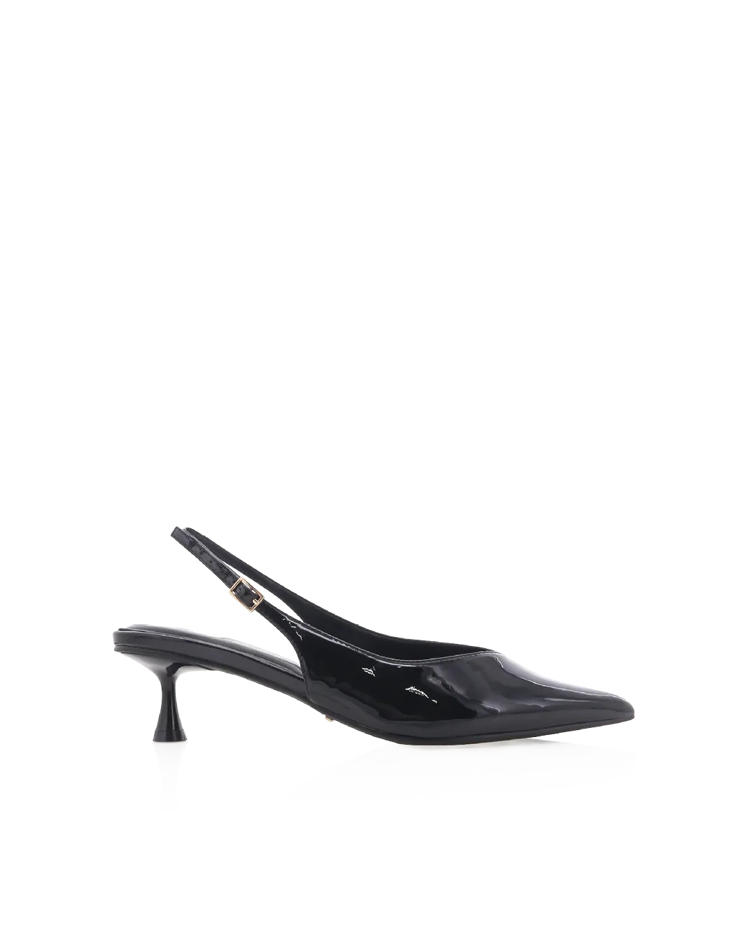 Crystal Heels SELAH - BLACK PATENT