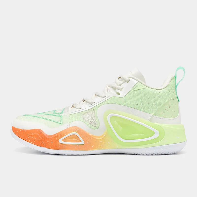 PEAK Basketball Shoes Triangle 2.0 Cushion Sneakers TAICHI Tech Applied ET31907A Acid Green Outdoor Relax Shock Absorbing Insole