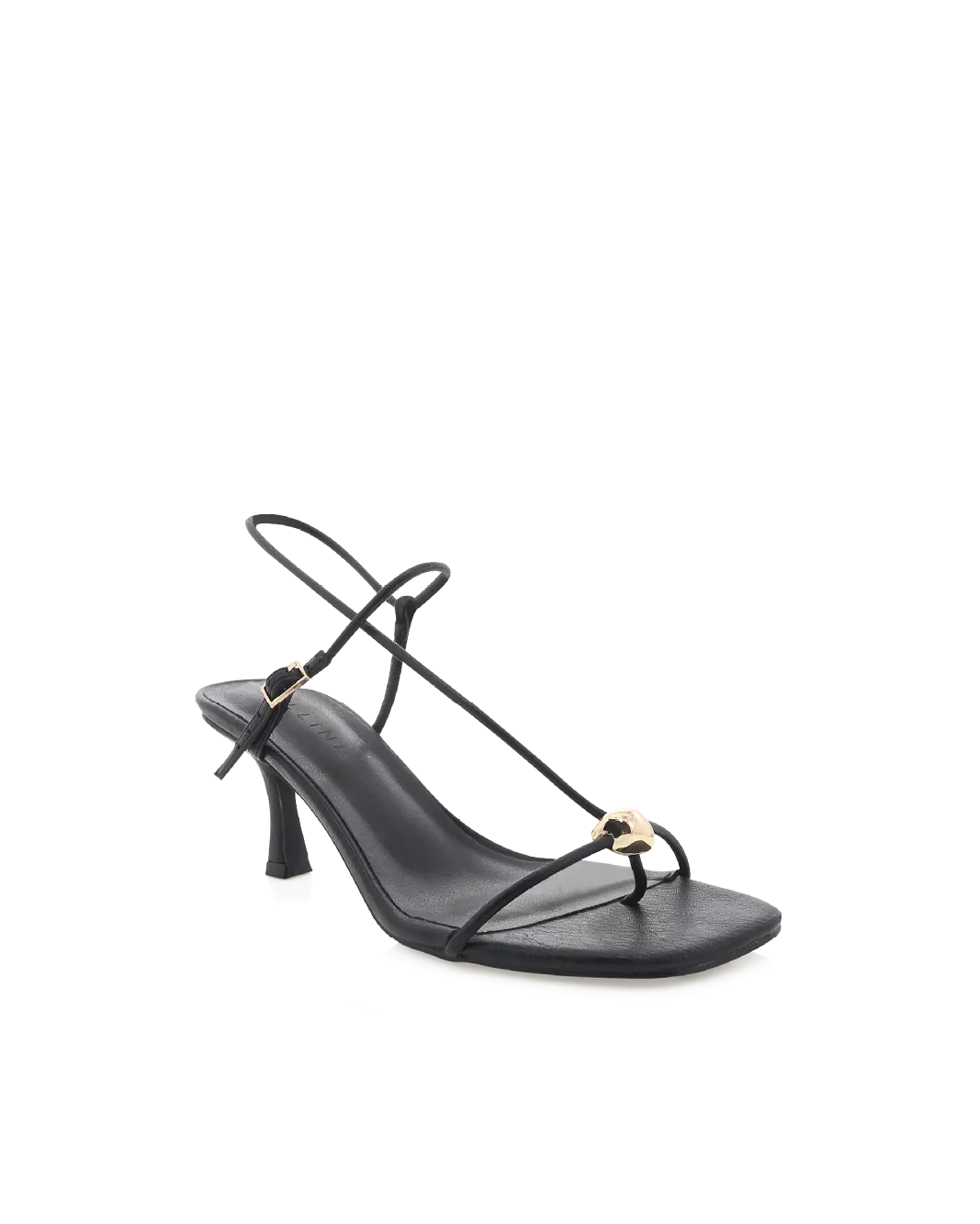 platform sandals WILFRED - BLACK