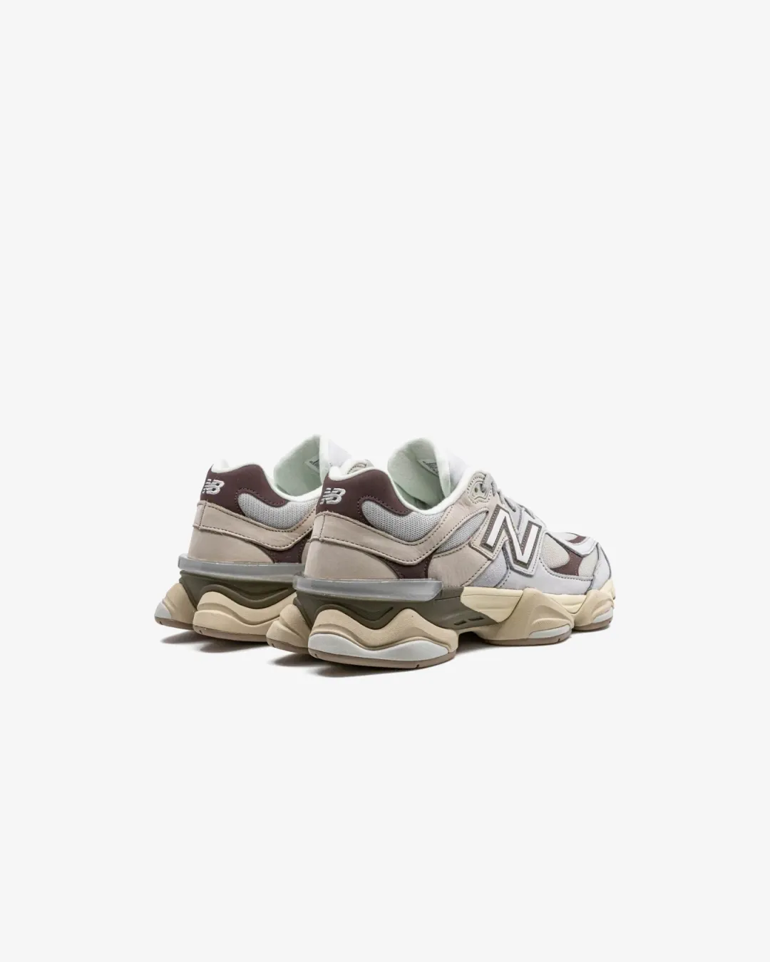 Firm Ground Matte Base New Balance 9060 Timberwolf Grey Sneakers