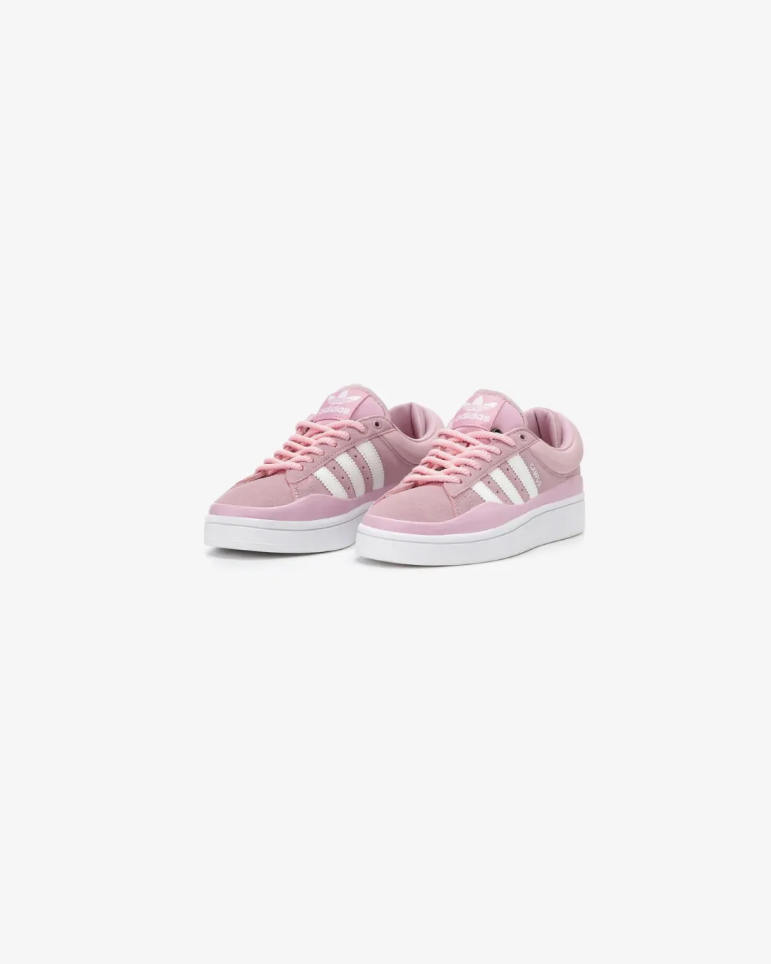 Adidas Campus X Bad Bunny Pink White Sneakers cold