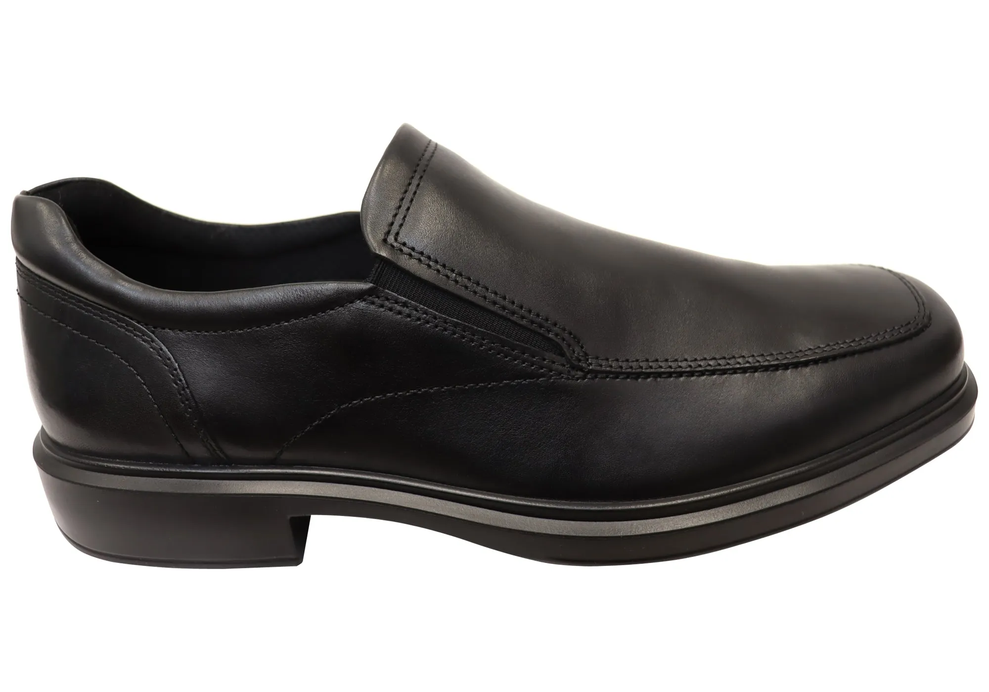 ECCO Mens Helsinki 2 Mens Slip On Comfortable Leather Dress Shoes Air Boost