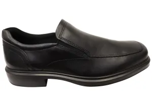 Anti Slip ECCO Mens Helsinki 2 Mens Slip On Comfortable Leather Dress Shoes