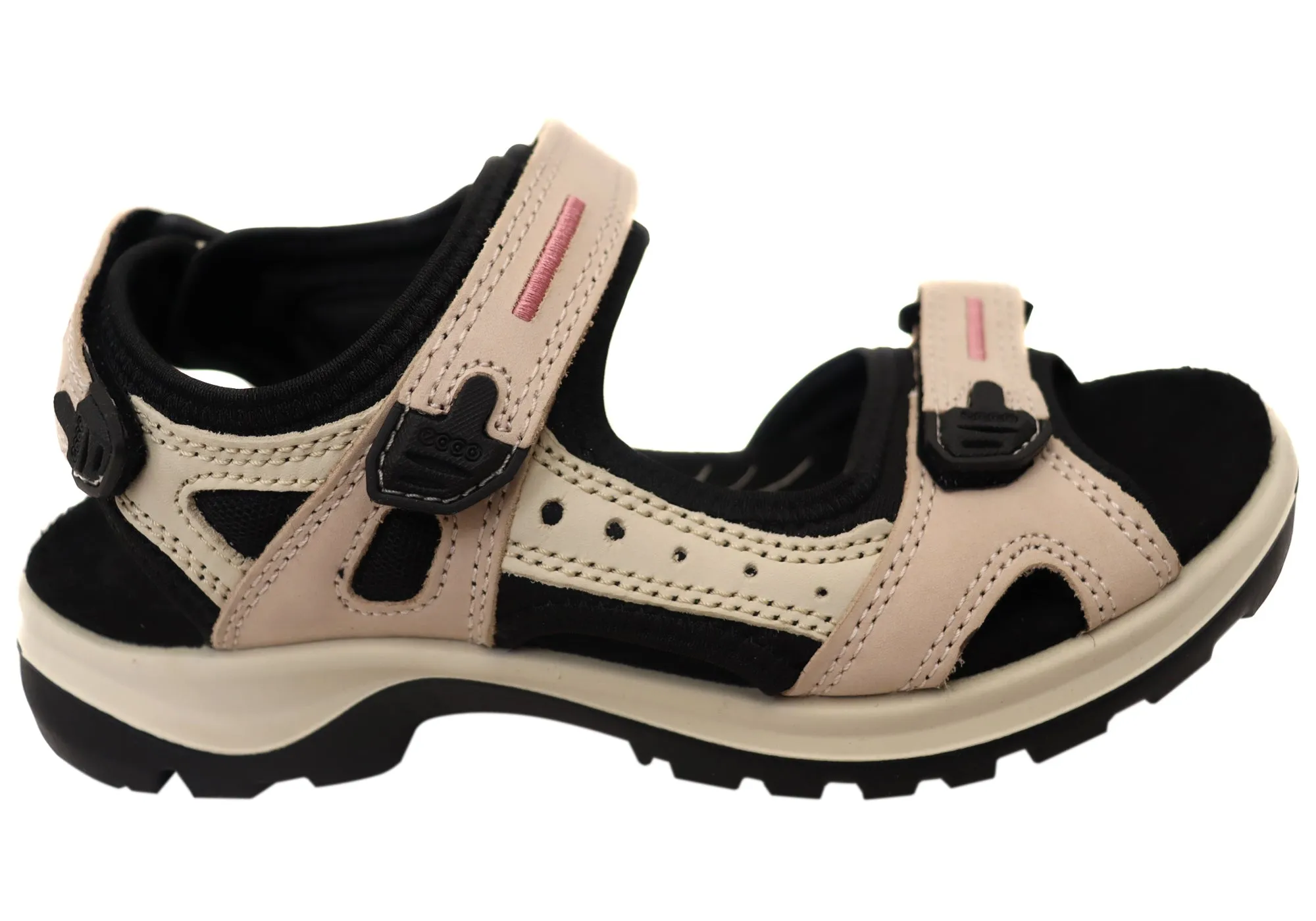 ECCO Womens Offroad Comfortable Leather Adjustable Sandals Event Mode