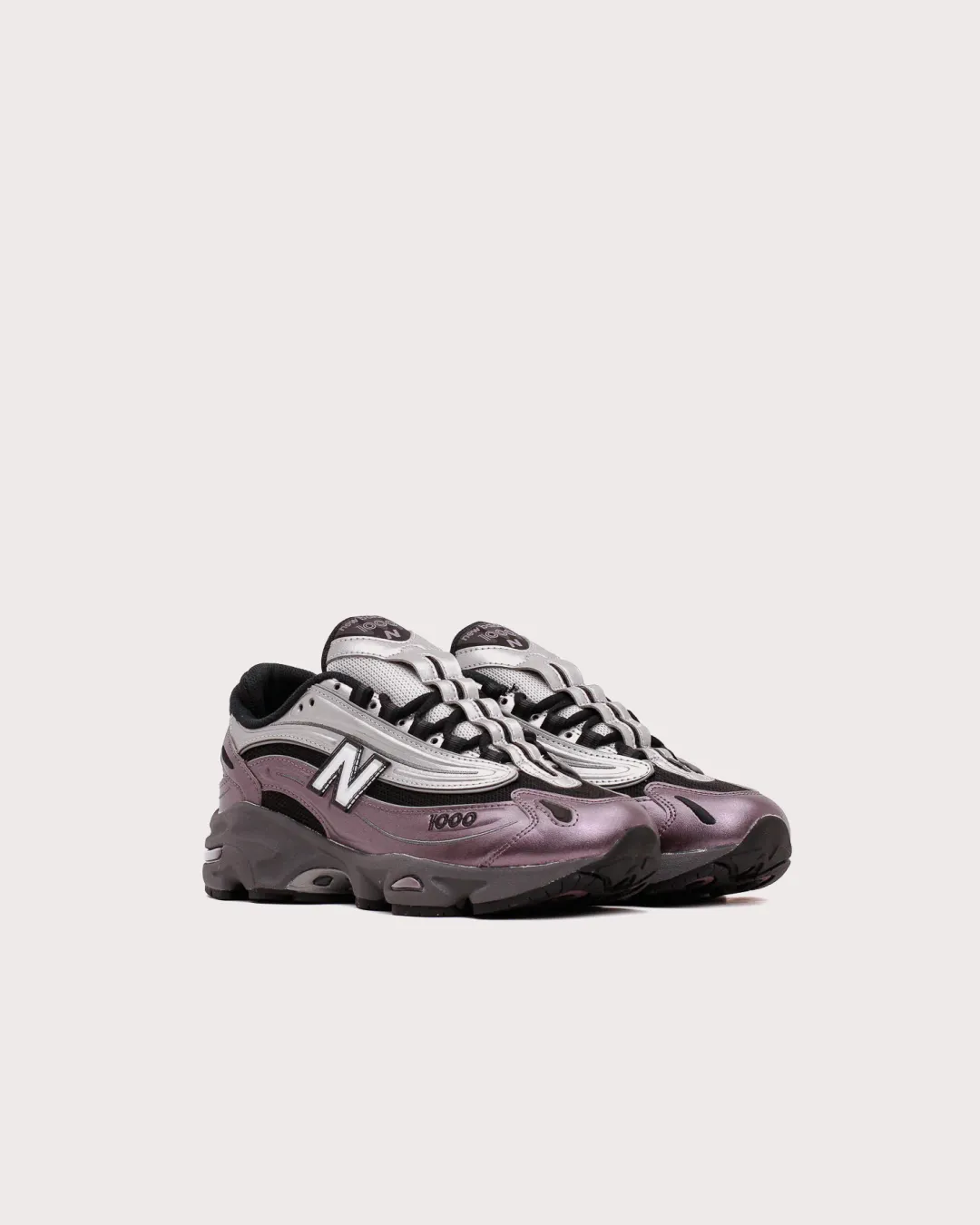 Stretchable Material New Balance 1000 'Dark Ice Wine' Sneakers