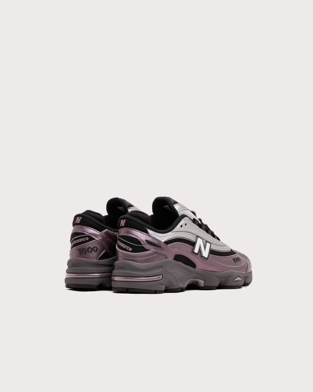 Versatile Bright Gold New Balance 1000 'Dark Ice Wine' Sneakers
