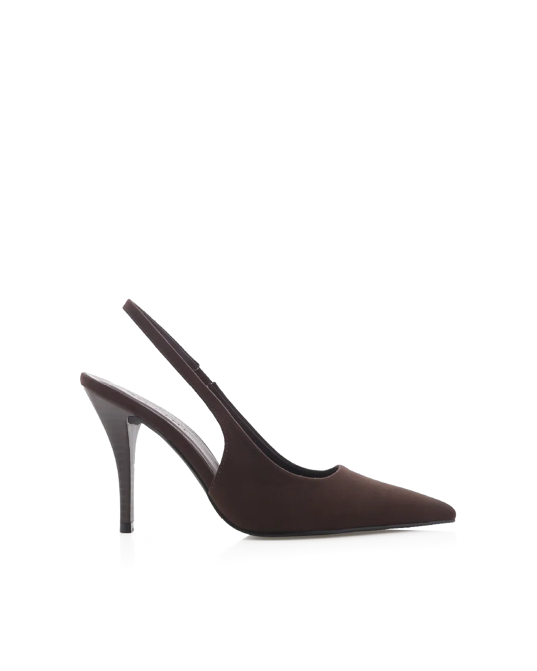 Evening Stilettos Cute Party Heels VALASCA - DARK CACAO SUEDE