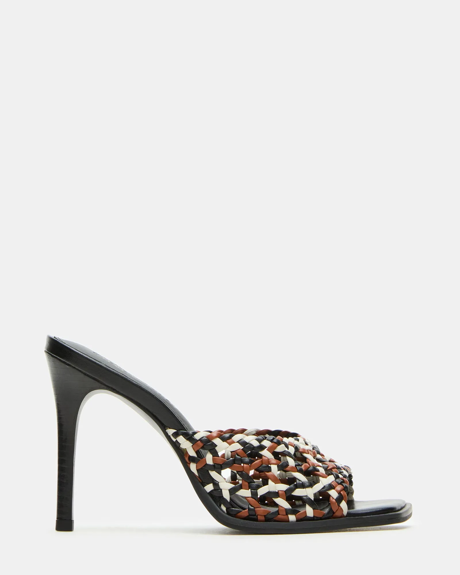 TIKKI BROWN MULTI Quick Dry Fabric Casual High Heel Shoes