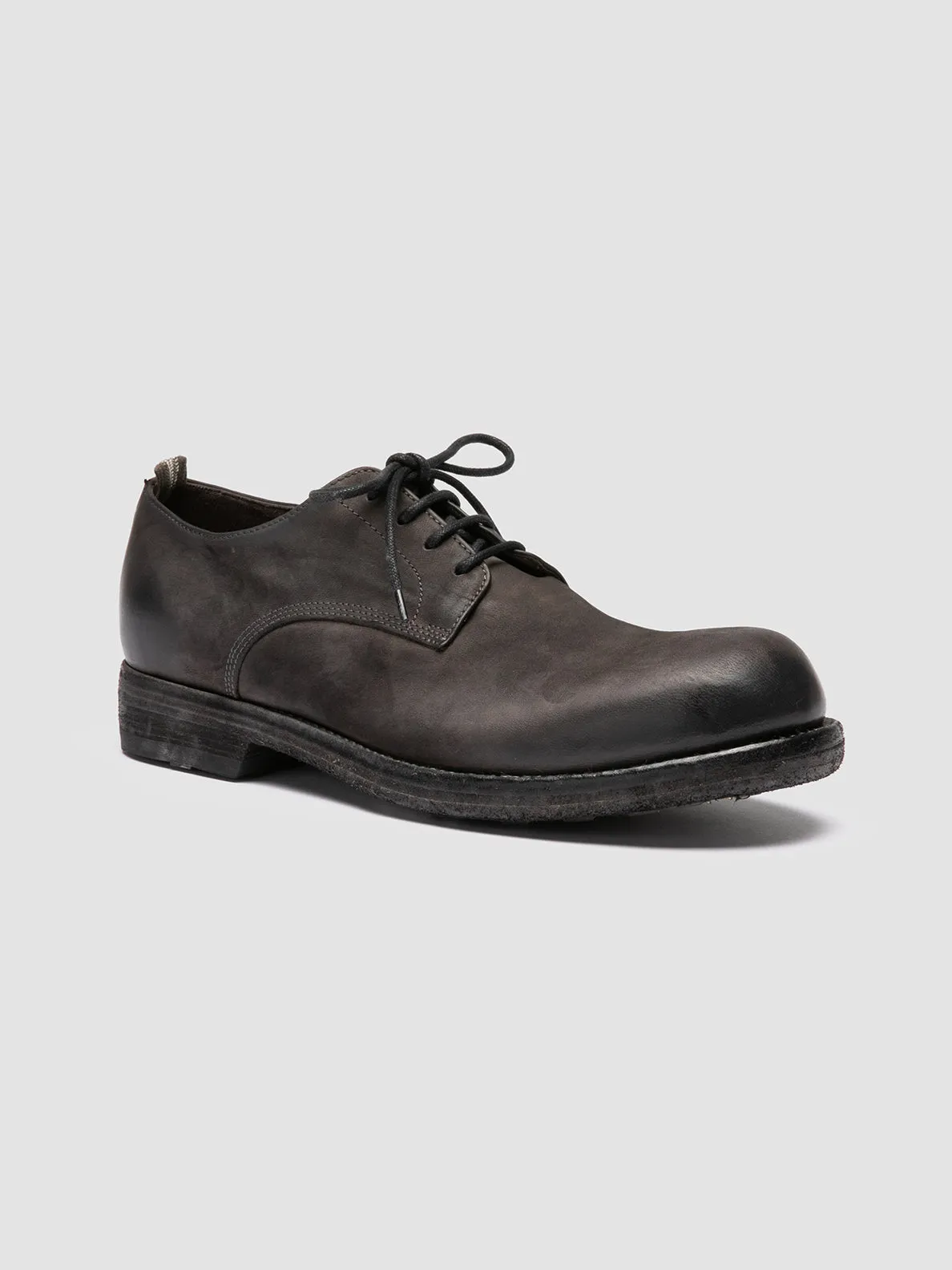 BULLA DD 101 - Grey Leather Derby Shoes Urban Formal Cold Days