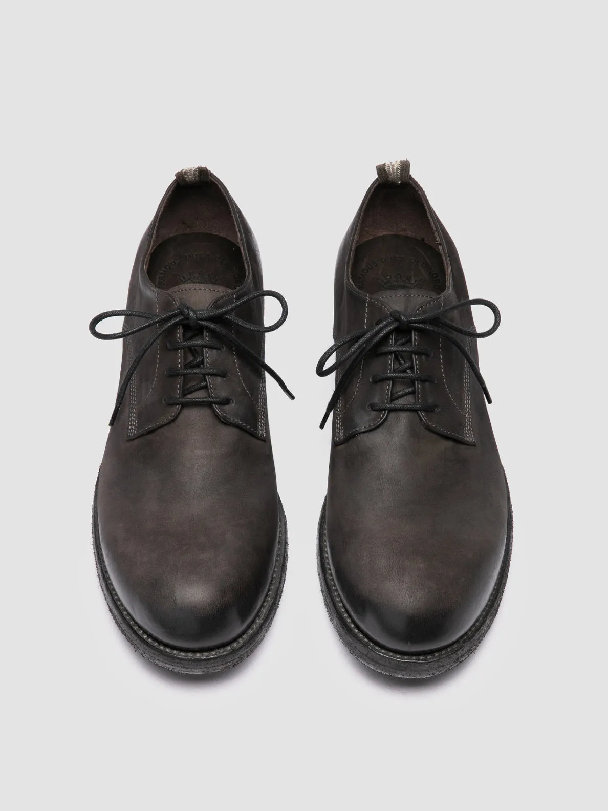 BULLA DD 101 - Grey Leather Derby Shoes Cloud Comfort Comfortable Design