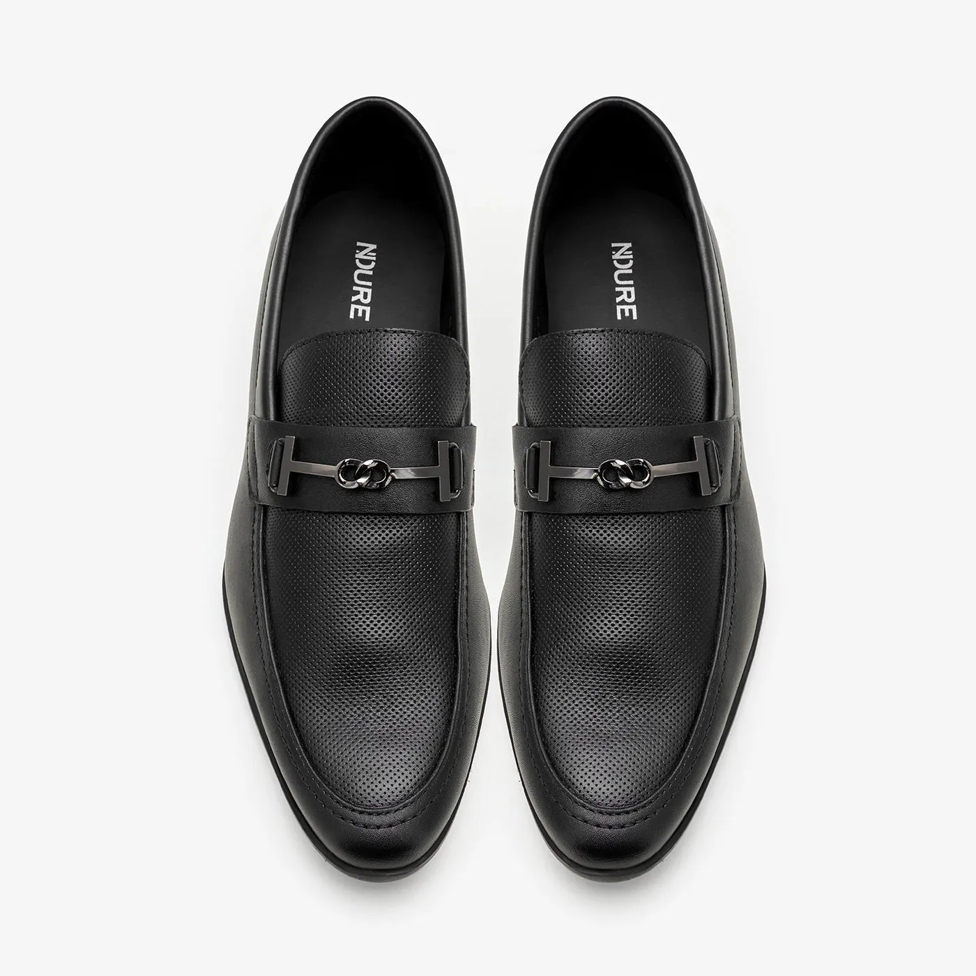 Men's Textured Oxfords Leather Style