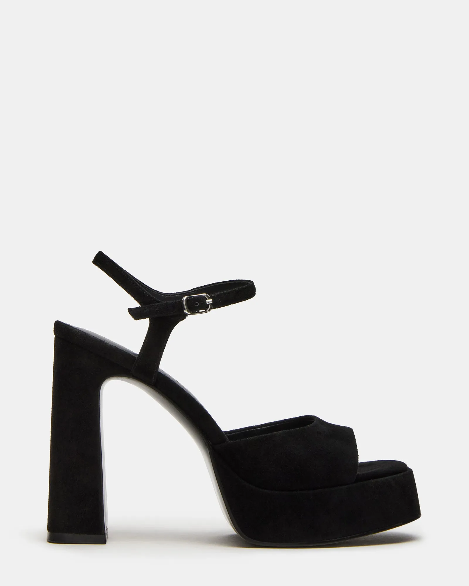 Casual Pumps LIANDRA BLACK SUEDE