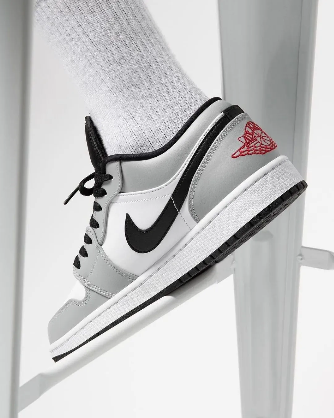 Pro Cushioning Nike Air Jordan 1 Low ??Smoke Grey?? Sneakers