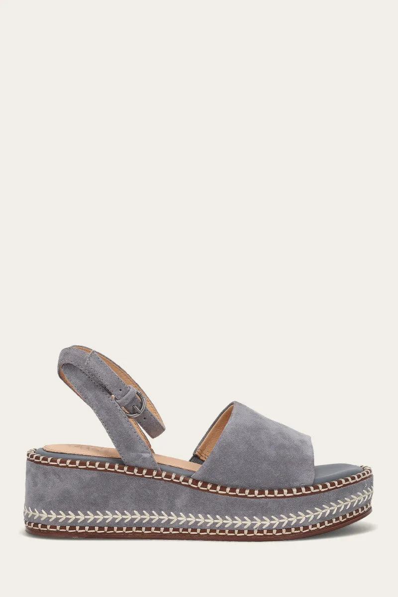 Fairy Step French Soft Joy Ankle Strap Platform Sandal