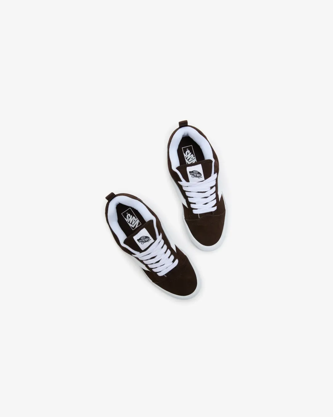 Vans Knu Skool ??Deep Brown/White??  Sneakers French Soft