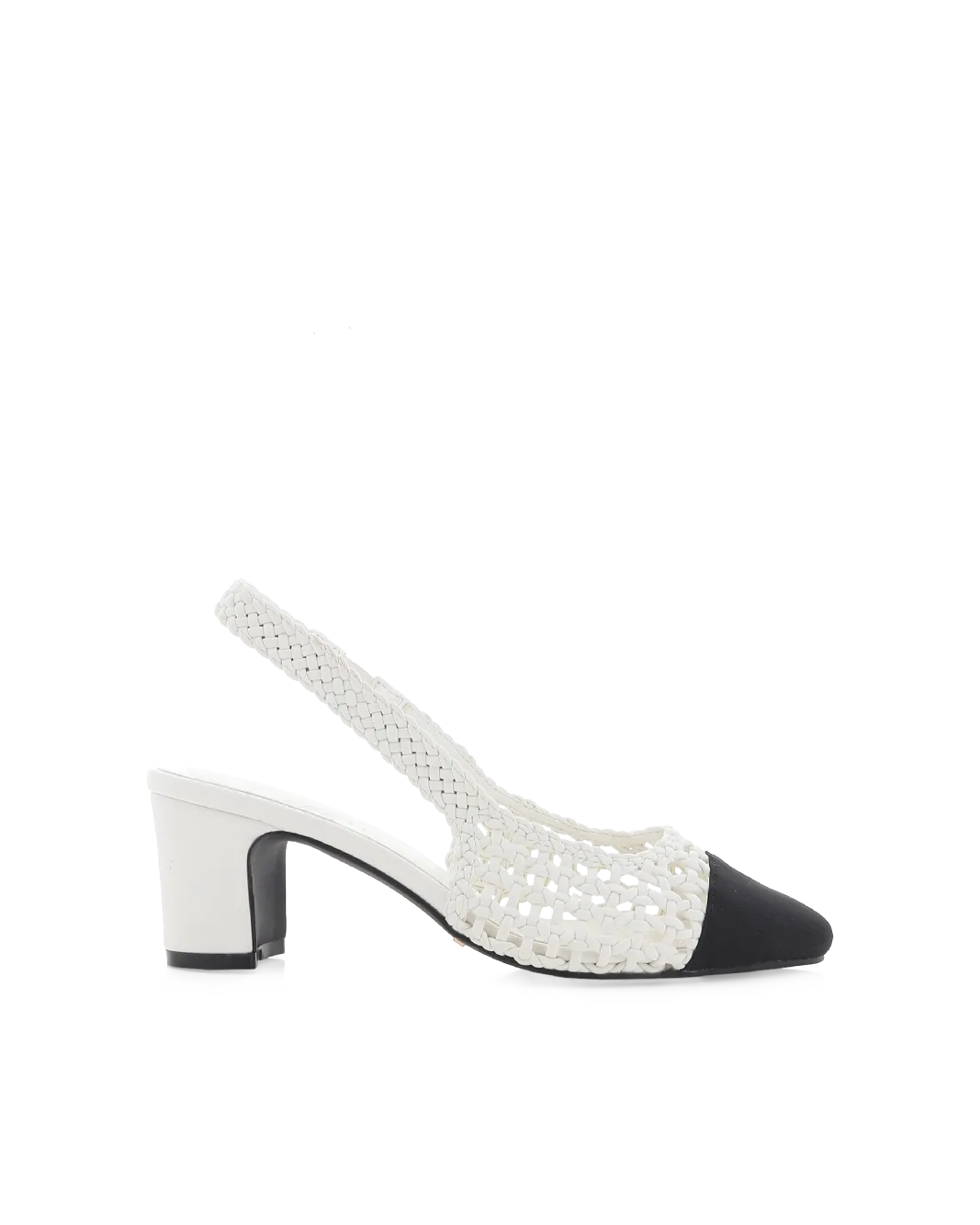 FLORIS - WHITE-BLACK GROSGRAIN Impact protection