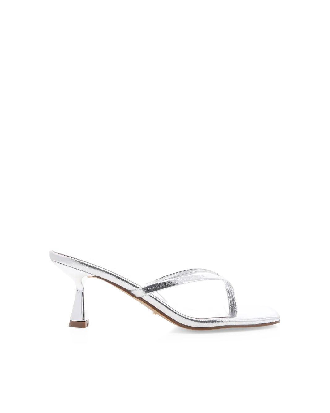 XAMI - SILVER METALLIC Comfortable Stilettos Ergonomic Design