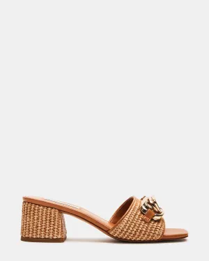 Bridal Wedding Heels Sleek Heeled Sandals SANTANA RAFFIA
