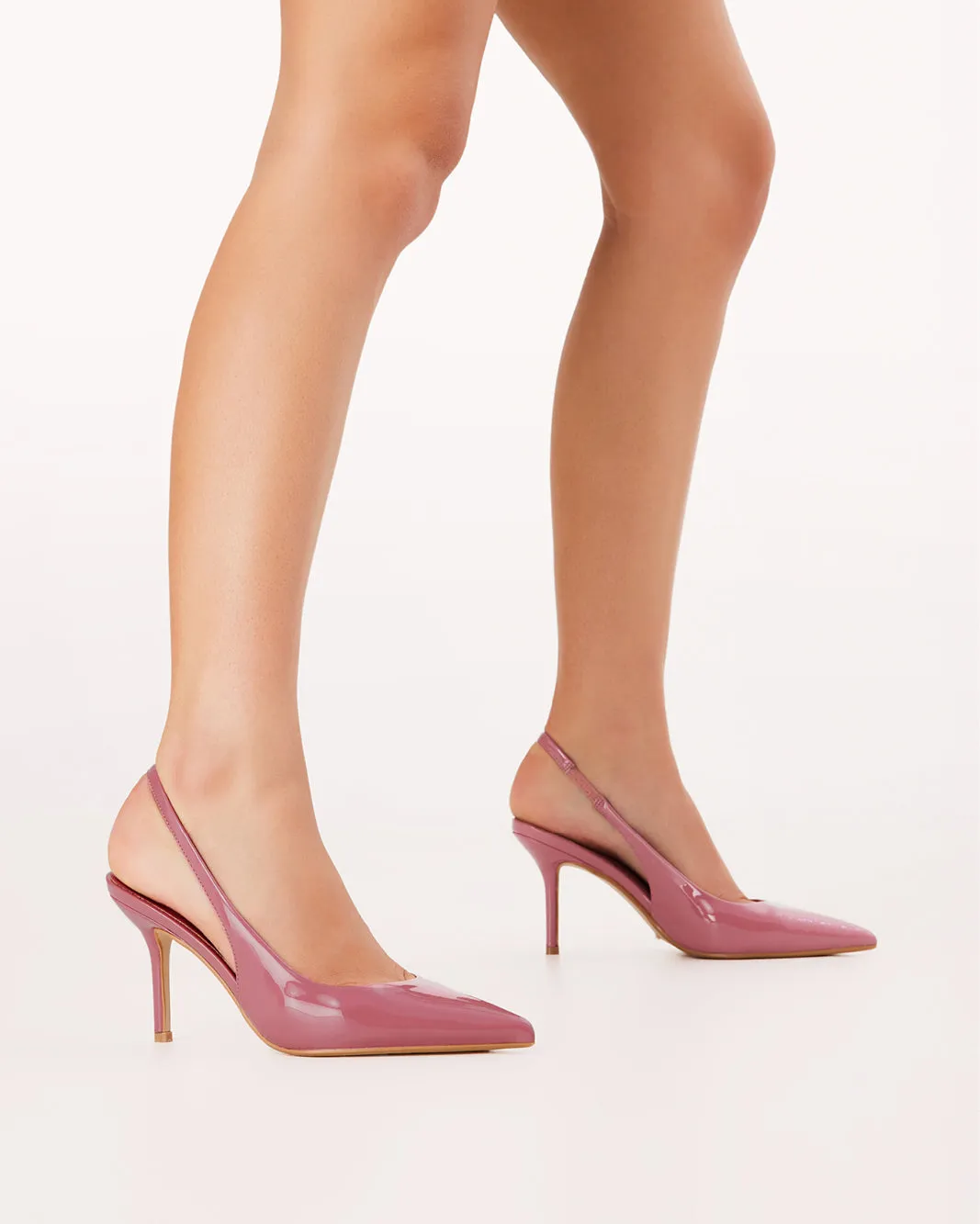 Cute Heels BLONDIE - ROSEWOOD PATENT