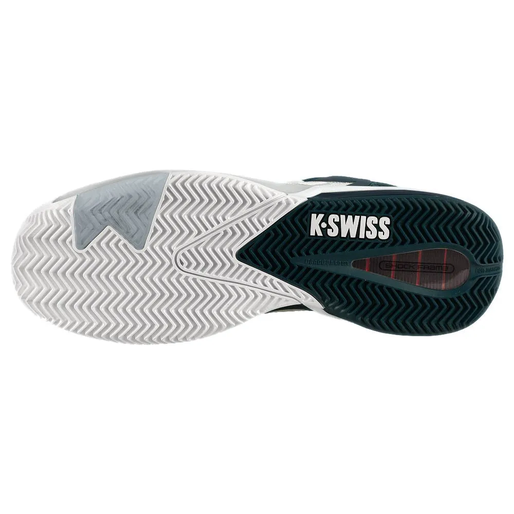 K-Swiss Men's Ultrashot 4 - Clay - White/Stargazer Slip Free