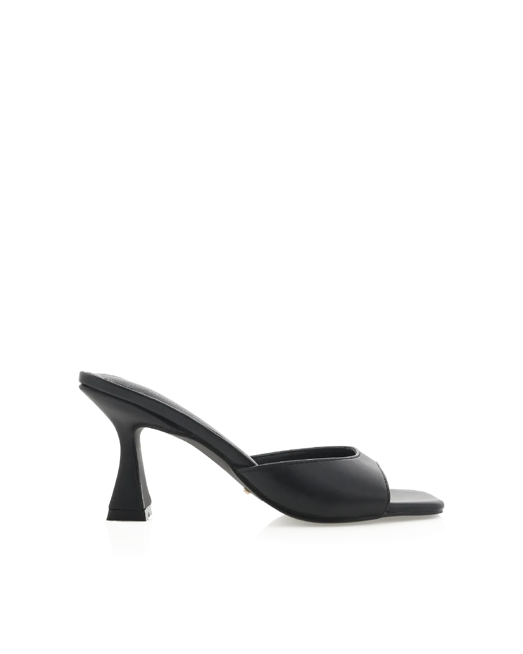 BINITA - BLACK Sexy Red Heels Open Toe Heels
