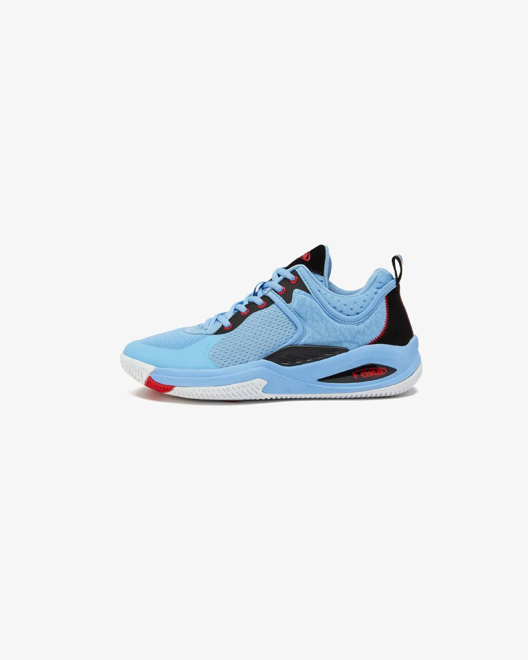And 1 Gamma 4.0 SS Lace Up Sneaker In Sky Blue Leg Slim Dance Floor