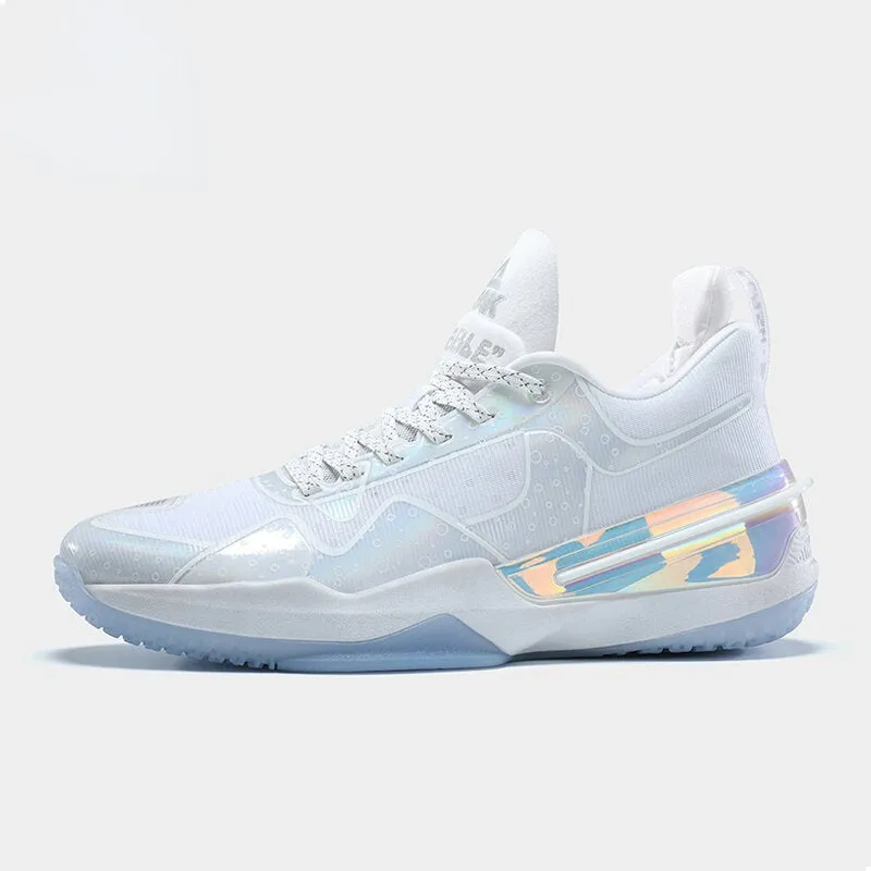 PEAK FLASH 3.0 Basketball Shoes Men TAICHI Sneakers White Water Repellent Good Grip