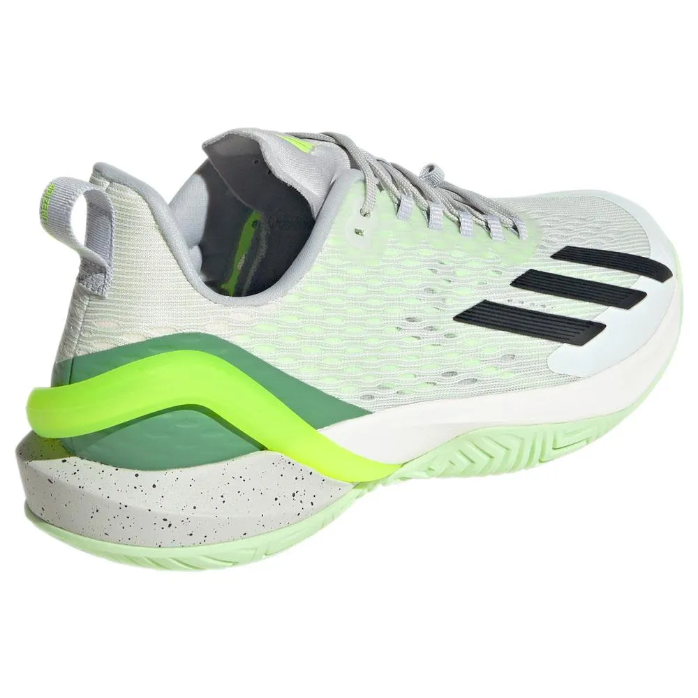 Impact absorption adidas Men's adizero Cybersonic - Crystal Jade/Lucid Lemon