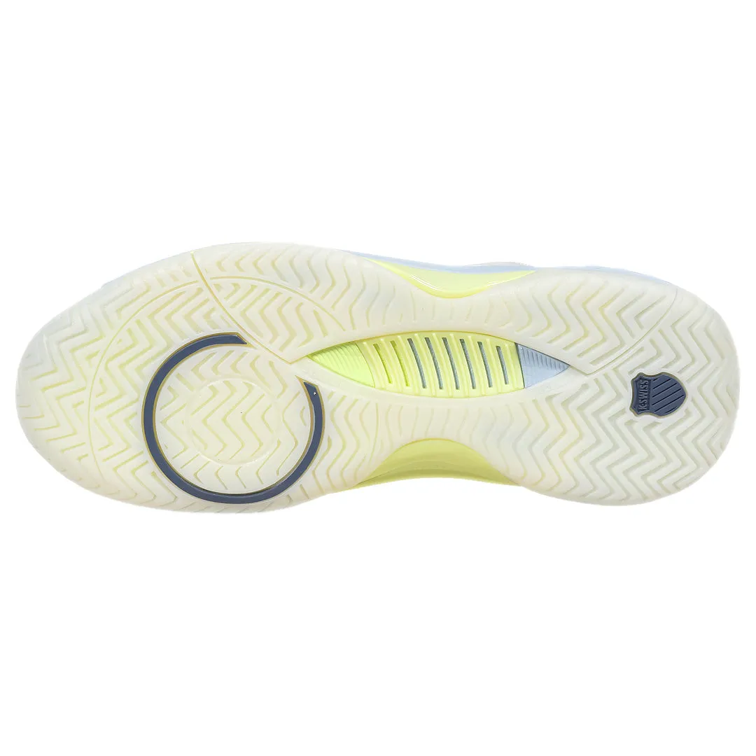 K-Swiss Women's Hypercourt Supreme 2 - Blanc De Blanc/Dawn Blue Rubberized Finish Multi-functional breathability