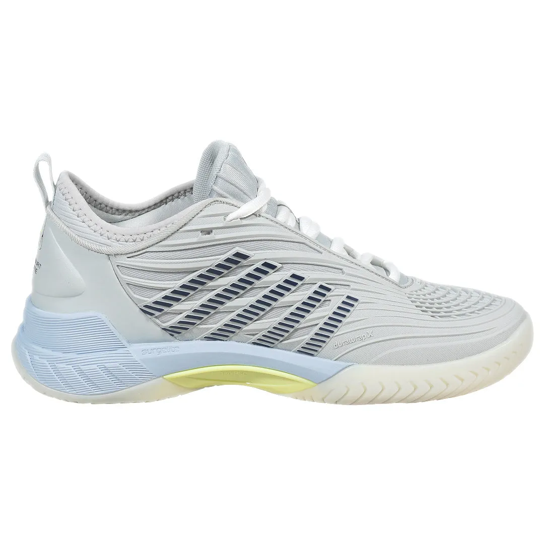 K-Swiss Women's Hypercourt Supreme 2 - Blanc De Blanc/Dawn Blue Sport Performance All Terrain Shoes