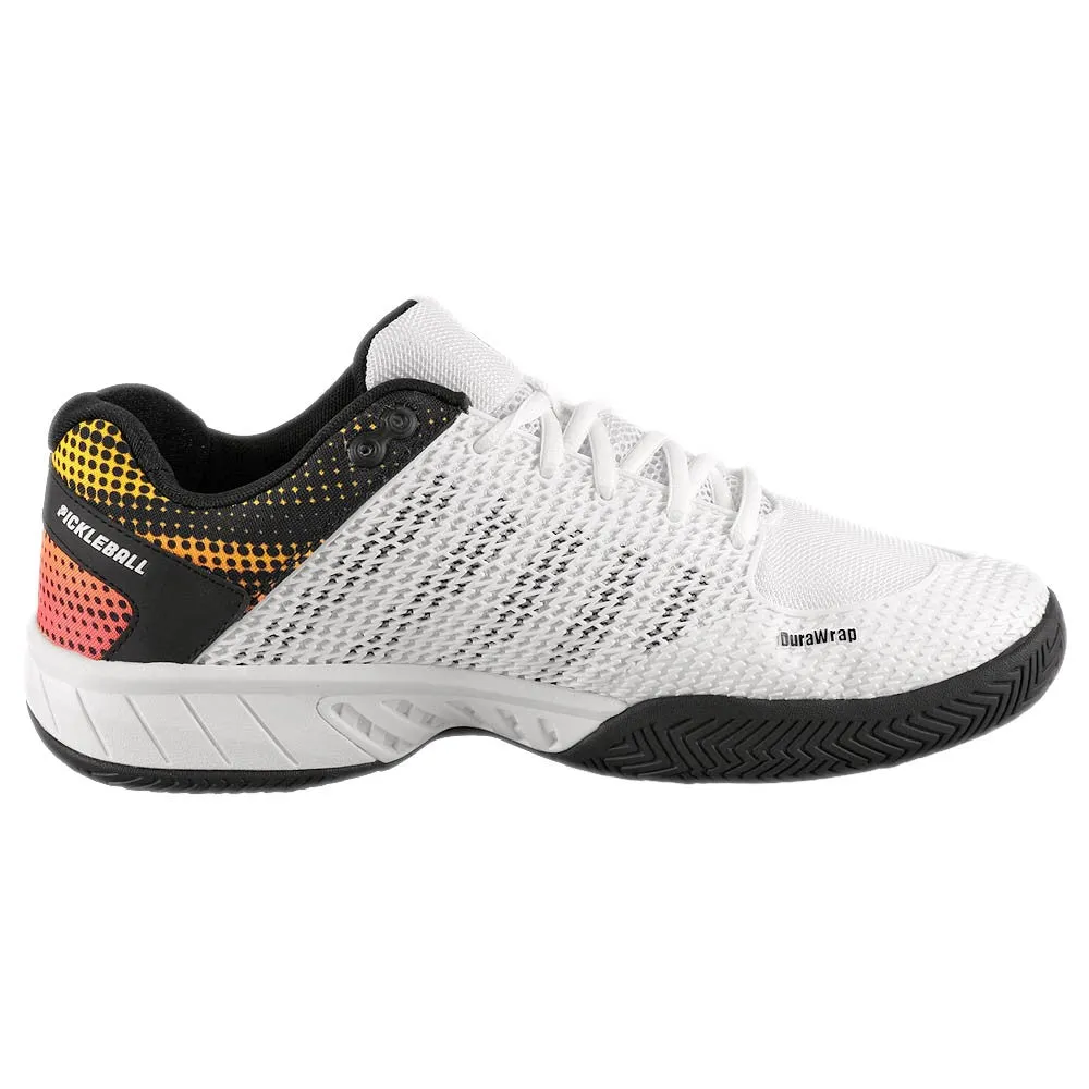 Neutral design Luxurious design K-Swiss Men's Express Light Pickleball - White/Daffodil