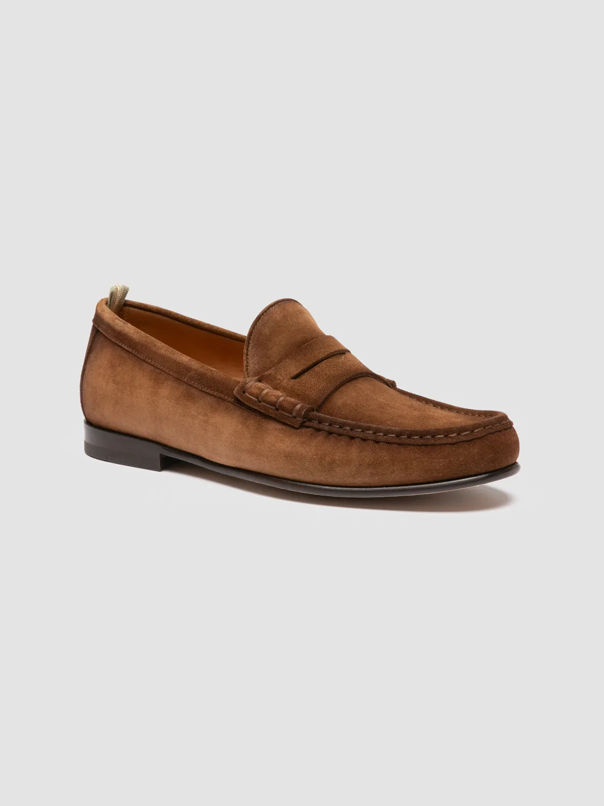 BALFRON 002 - Brown Suede Penny Loafer Style Upgrade