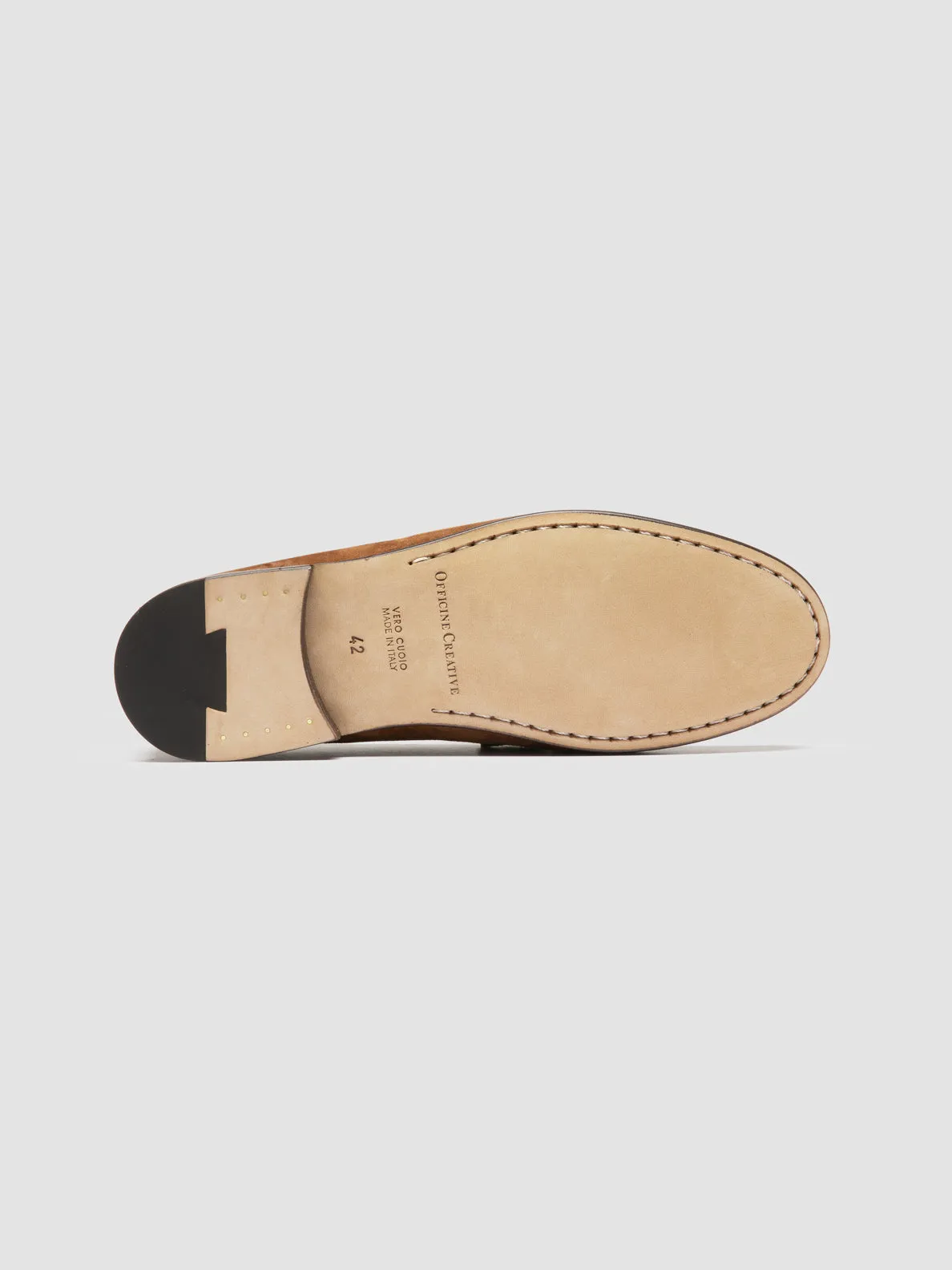 High Density BALFRON 002 - Brown Suede Penny Loafer