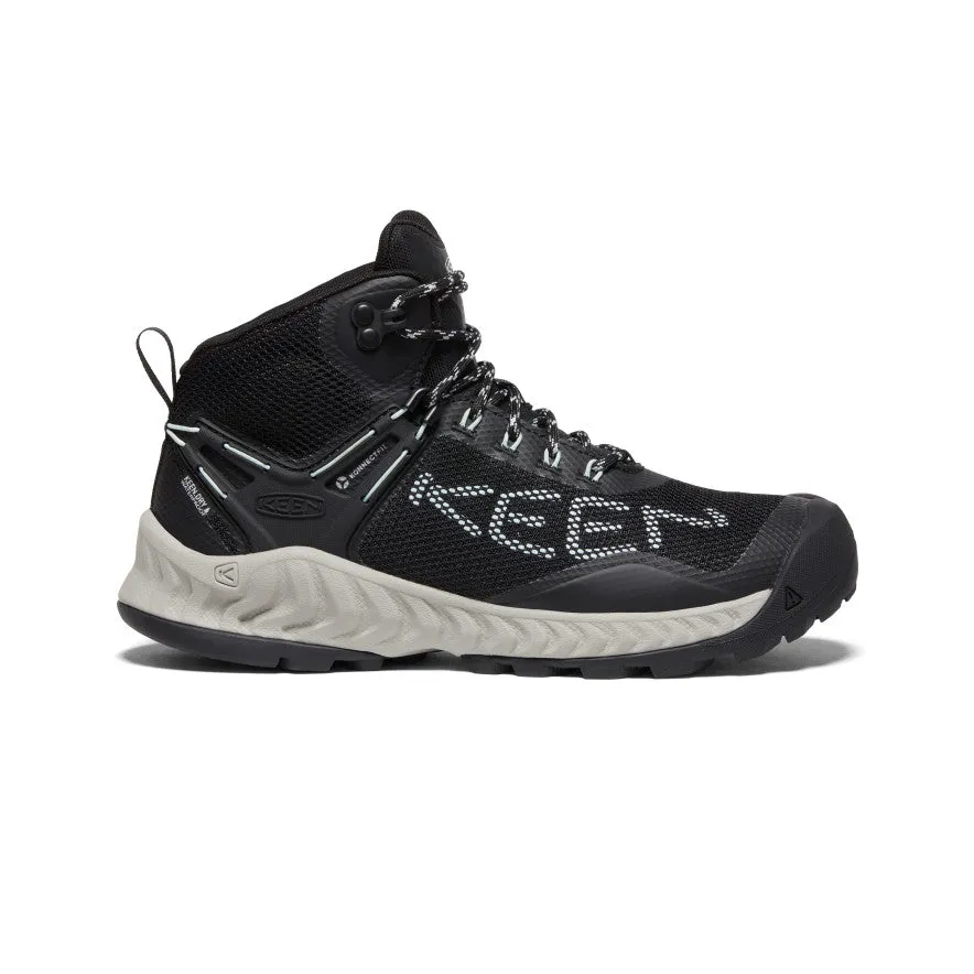 Climbing Ready Women's NXIS EVO Waterproof Boot  |  Black/Blue Glass