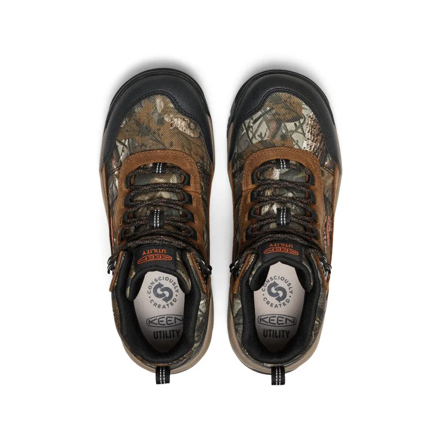 Trek Load Men's Skokie Waterproof Work Boot (Soft Toe)  |  Camo/Black