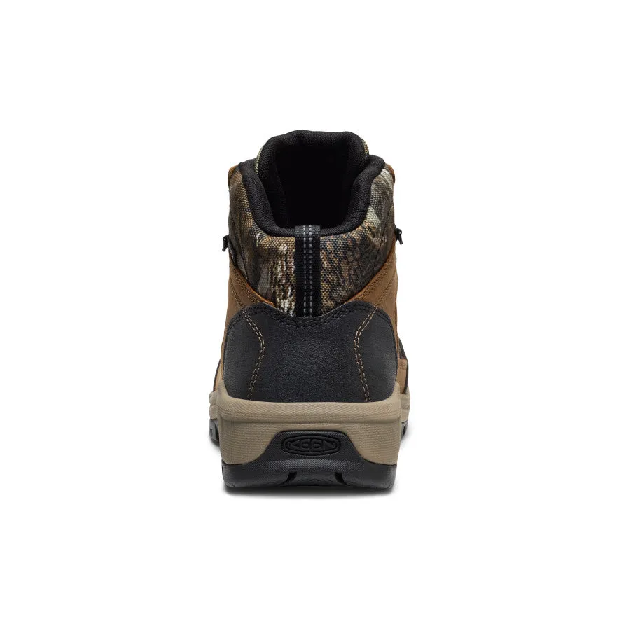 Shock absorption Men's Skokie Waterproof Work Boot (Soft Toe)  |  Camo/Black